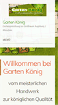 Mobile Screenshot of garten-koenig.com