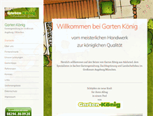 Tablet Screenshot of garten-koenig.com